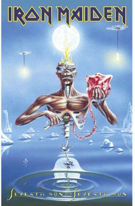 Iron Maiden Textile Poster - Seventh Son