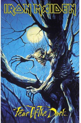 Iron Maiden Textile Poster - Fear of the Dark