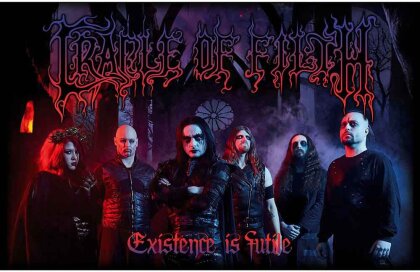Cradle Of Filth Textile Poster - Existence Is Futile