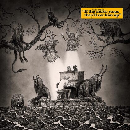 Asger Baden - If The Music Stops, They'll Eat Him Up (Yellow Vinyl, LP)