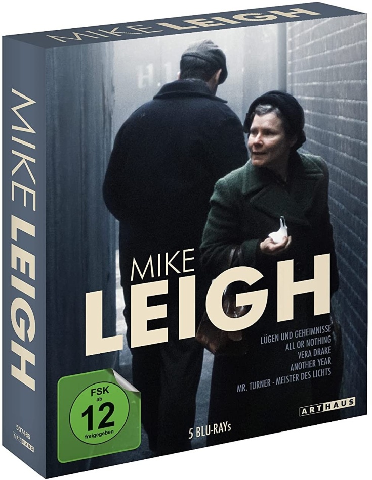 Mike Leigh - Lügen und Geheimnisse / All or nothing / Vera Drake / Another Yeear / Mr. Turner - Meister des Lichts (5 Blu-rays)
