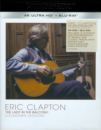 Eric Clapton - The Lady in the Balcony: Lockdown Sessions (Édition Limitée, 4K Ultra HD + Blu-ray)