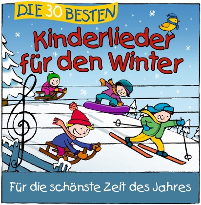 S. Sommerland, K. Glück & Die Kita-Frösche - Die 30 Besten Kinderlieder Für Den Winter