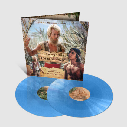 Robert Mellin & Gian Piero Reverberi - Adventures Of Robinson Crusoe (Silva Screen, Blue Vinyl, 2 LPs)