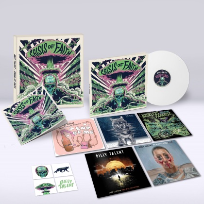 Billy Talent - Crisis of Faith (Artprint, + Stickers, Édition Deluxe, White Vinyl, LP)