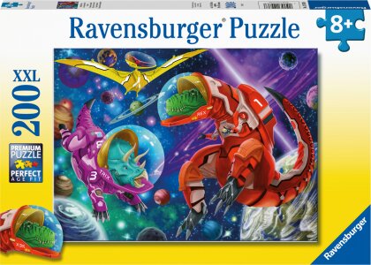 Weltall Dinos - 200 Teile Kinderpuzzle