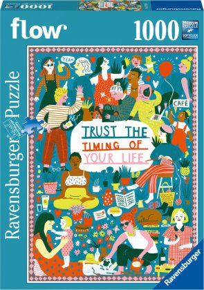 Trust the Timing of your Life - 1000 Teile Puzzle