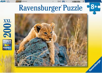 Ravensburger Kinderpuzzle - Kleiner Löwe - 200 Teile Puzzle für Kinder ab 8 Jahren