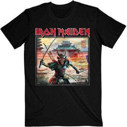 Iron Maiden Unisex T-Shirt - Senjutsu Album Palace Keyline Square