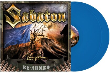 Sabaton - Primo Victoria (2021 Reissue, Re-Armed, Blue Vinyl, 2 LPs)