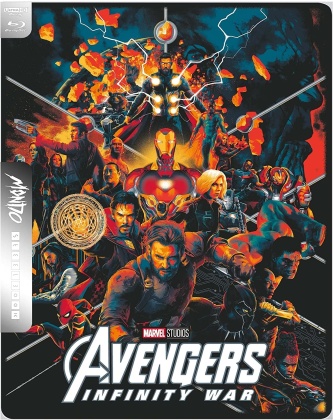 Avengers 3 - Infinity War (2018) (Mondo, Édition Limitée, Steelbook, 4K Ultra HD + Blu-ray)