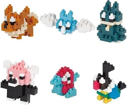 Nanoblock - Pokemon Type Normal Set 1, Mininano Series