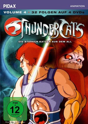 Thundercats - Die starken Katzen aus dem All - Vol. 4 (Pidax Animation, 4 DVD)