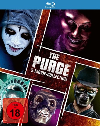 The Purge 1-5 - 5-Movie Collection (5 Blu-rays)