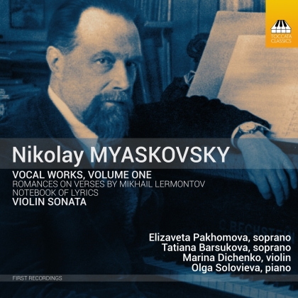 Nikolay Myaskovsky, Elizaveta Pakhomova, Tatian Barsukova, Marina Dichenko & Olga Solovieva - Vocal Works 1
