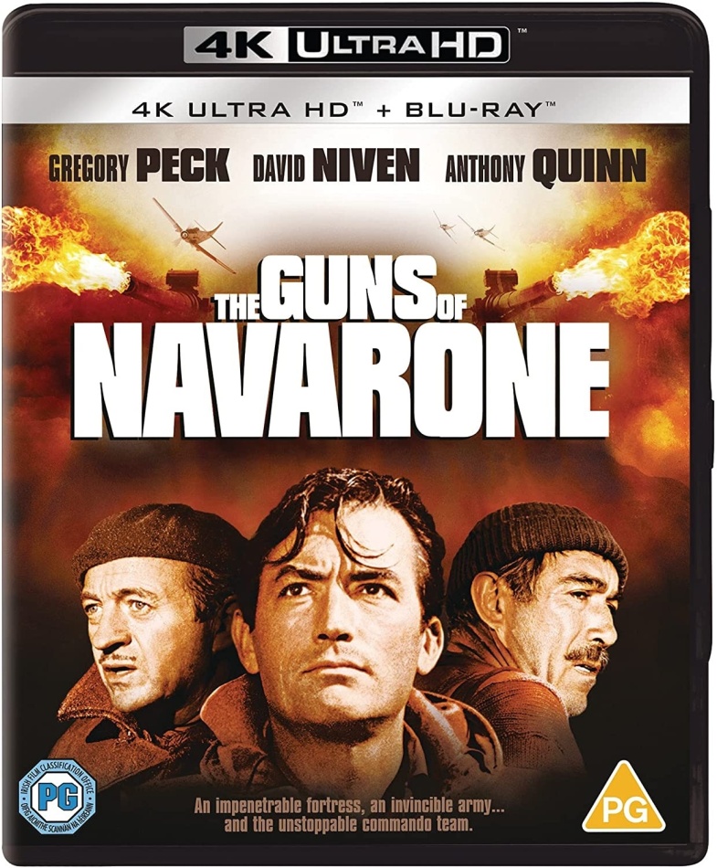 The Guns Of Navarone (1961) (4K Ultra HD + Blu-ray)