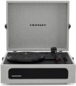 Crosley - Voyager Portable Turntable (Grey) - Now With Bluetooth Out