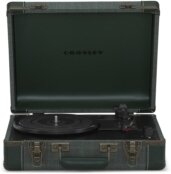 Crosley - Executive Portable Usb Turntable W/Bluetooth (Pine) -Now with BT out