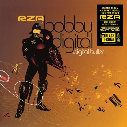 RZA (Wu-Tang Clan) - As Bobby Digital (2021 Reissue, Black Friday 2021, Limited Edition, Clear Yellow Vinyl, 2 LPs)