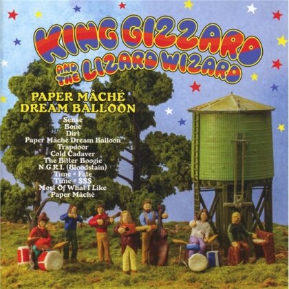 King Gizzard & The Lizard Wizard - Paper Mache Dream Balloon (2021 Reissue, ATO Records, Lenticular Cover, Deluxe Edition, Pink/Blue/Clear Vinyl, 2 LPs)
