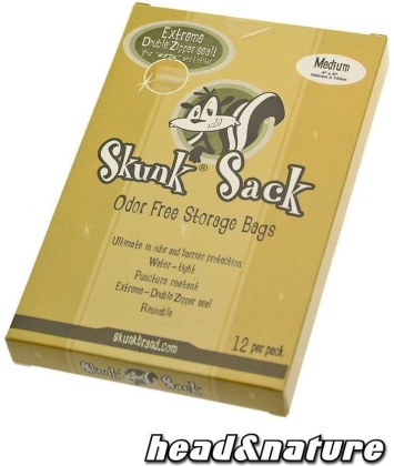 Skunk Sack medium clear 102mm x 152mm - Inhalt 12 Stk.