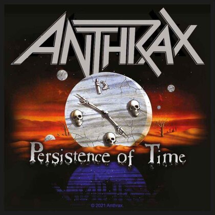 Anthrax Standard Patch - Persistance of Time