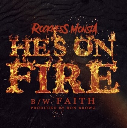 Rockness Monsta (Heltah Skeltah) - He's On Fire / Faith (Black Friday 2021, Limited Edition, 7" Single)