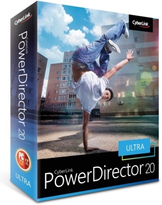 CyberLink PowerDirector 20 Ultra Universelle Videobearbeitung Lebenslange Lizenz BOX Windows