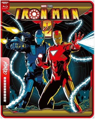 Iron Man 2 (2010) (Mondo, Limited Edition, Steelbook, 4K Ultra HD + Blu-ray)