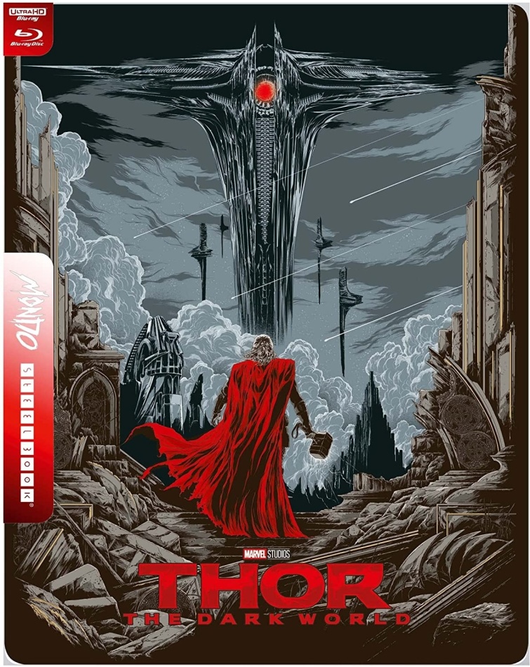 Thor 2 - Le monde des ténèbres (2013) (Mondo, Limited Edition, Steelbook, 4K Ultra HD + Blu-ray)