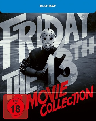 Friday the 13th Collection - Teil 1-8 (Limited Edition, Steelbook, 8 Blu-rays)