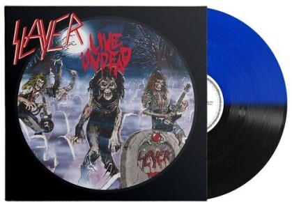 Slayer - Live Undead (2021 Reissue, Metalblade, Black/Blue VInyl, LP)