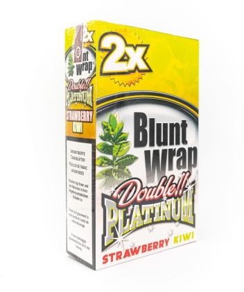 Blunt Wrap Platinum Strawberry Kiwi - Box 25 Stk.