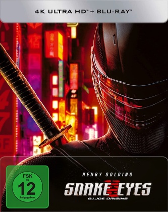 Snake Eyes - G.I. Joe Origins (2021) (Limited Edition, Steelbook, 4K Ultra HD + Blu-ray)