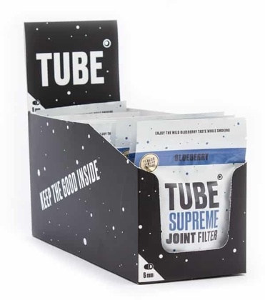 Tube Filters Blueberry - Box 10 Stk.