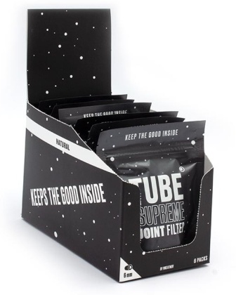 Tube Filters Natural - Box 6 Stk.