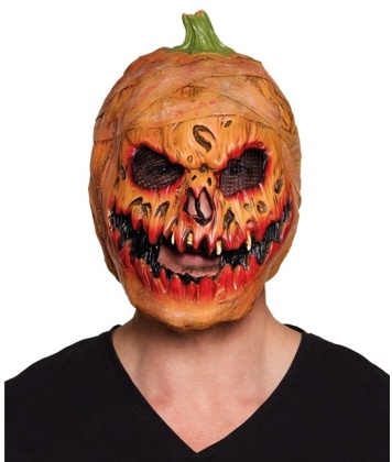 Boland - Latex Head Mask Pumpkin H