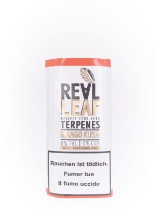 Real Leaf Mango Kush - Nikotinfreier Tabakersatz (20g)