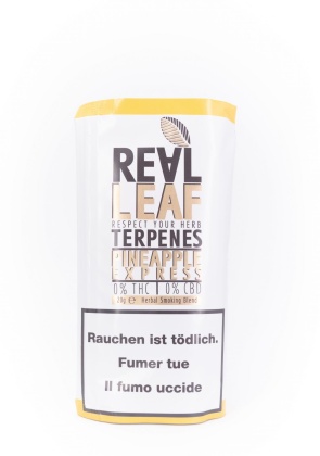 Real Leaf Pineapple-Express - Nikotinfreier Tabakersatz (20g)