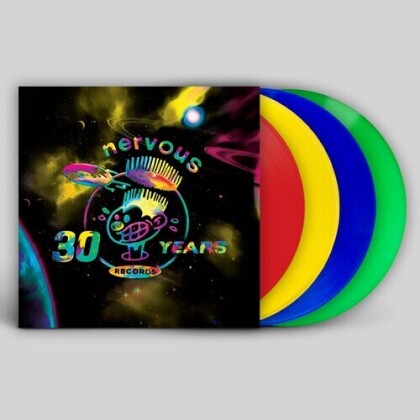 Nervous Records 30 Years Pt. 2 (Red/Yellow/Blue/Green Vinyl, 4 LPs)