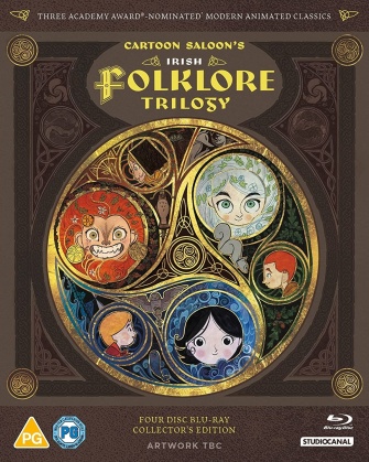 Cartoon Saloon's Irish Folklore Trilogy (Collector's Edition, 4 Blu-rays)