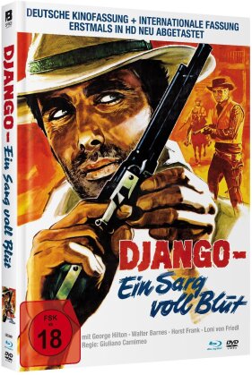 Django - Ein Sarg voller Blut (1968) (Limited Edition, Mediabook, Blu-ray + DVD)