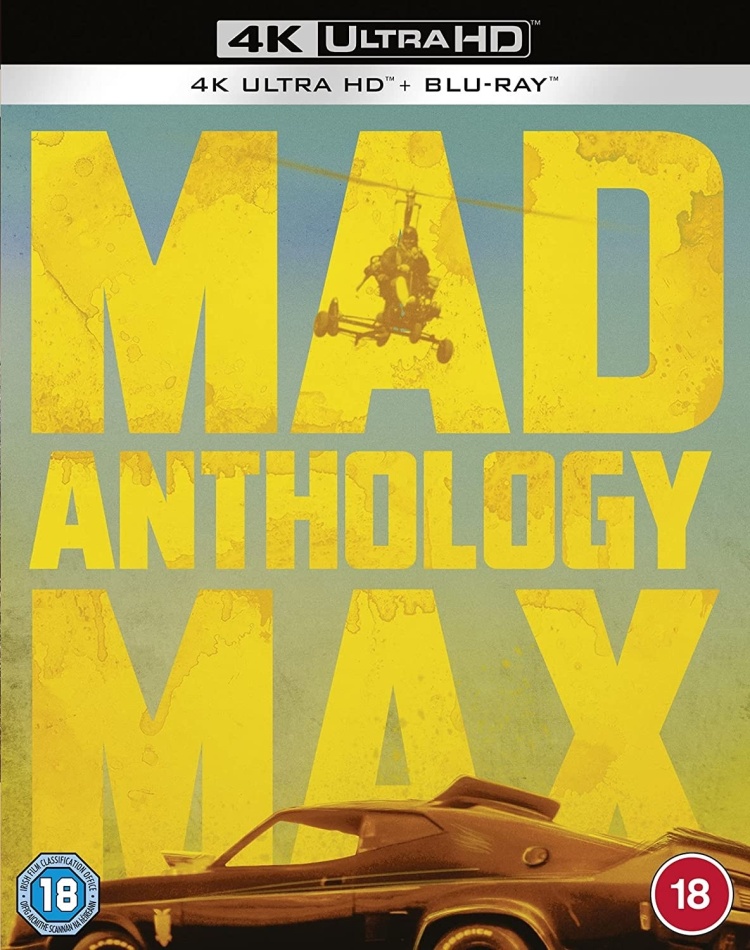 Mad Max Anthology (4 4K Ultra HDs + 4 Blu-rays)