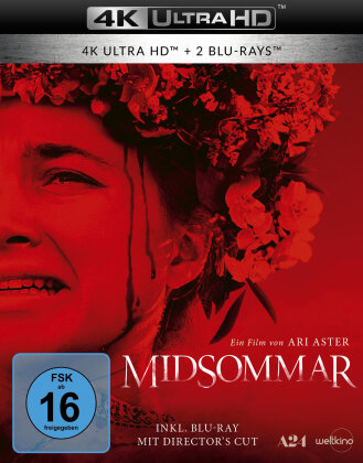 Midsommar (2019) (Director's Cut, Version Cinéma, 4K Ultra HD + 2 Blu-ray)
