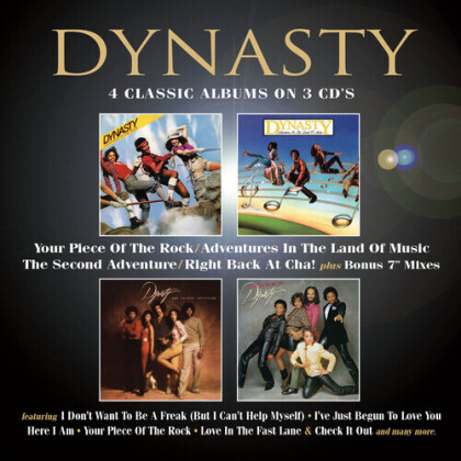 Dynasty - Your Piece Of The Rock / Adventures In Land / 2Nd (3 CDs)
