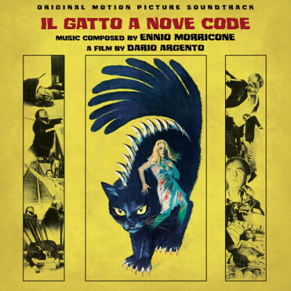 Ennio Morricone (1928-2020) - Il Gatto A Nove Code: Cat O'nine Tails - OST (Poster, Gatefold, 2021 Reissue, Rustblade, Deluxe Edition, Colored, LP)
