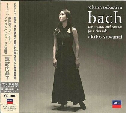 Akiko Suwanai - J.S. Bach: The Sonatas And Partitas For Violin Solo (Japan Edition, 2 Hybrid SACDs)