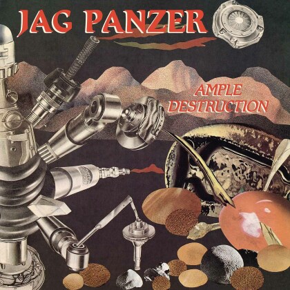 Jag Panzer - Ample Destruction (2021 Reissue, Ultra Clear/Brown Vinyl, LP)