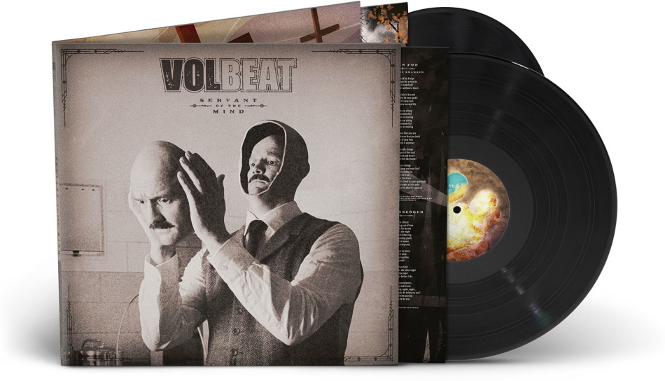 Volbeat - Servant Of The Mind (Black Vinyl, Gatefold, Bedrucktes Innersleeve, 4 Bonustracks, 2 LPs)