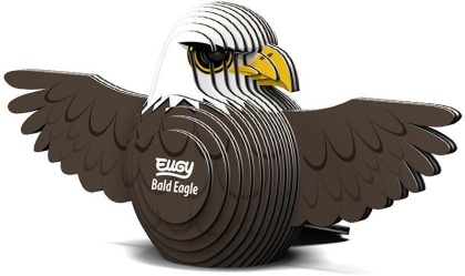 Eugy - Weisskopfseeadler - 3D Karton Figuren Modellbausatz